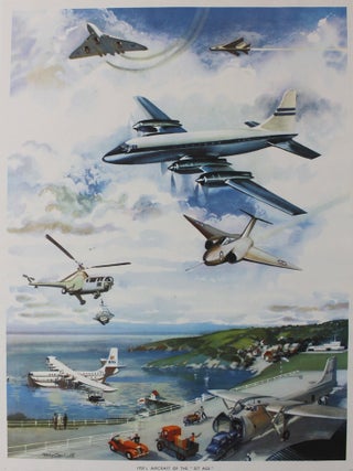 Item #P4380 1950's. Aircraft of the "Jet Age" Mac Tatchell