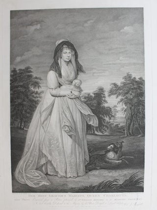 Item #P4393 Her Most Gracious Majesty Queen Charlotte. Sir William Beechey