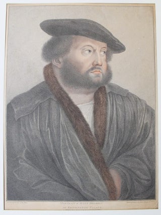 Item #P4402 Portrait of Hans Holbein, At Kensington Palace ; Portrait of Holbein's Wife, At...
