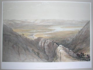Item #P452 Descent upon the Valley of the Jordan. David Roberts