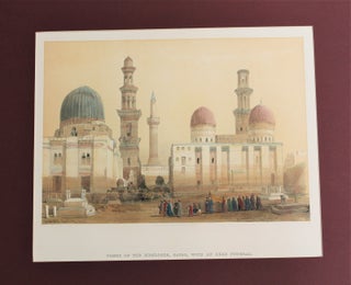 Item #P461 Tombs of the Memlooks, Cairo, With an Arab Funeral. David Roberts