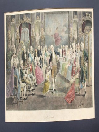 Item #P4797 Menuet. N. Riccardi