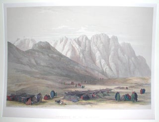 Item #P480 Encampment of the Aulad-Sa'id. David Roberts