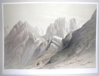 Item #P481 Ascent of the Lower Range of Sinai. David Roberts