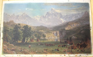 Item #P4899 [The Rocky Mountains, Lander's Peak]. Albert Bierstadt