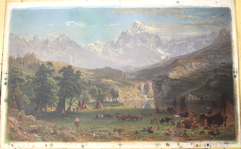 Item #P4899 [The Rocky Mountains, Lander's Peak]. Albert Bierstadt.