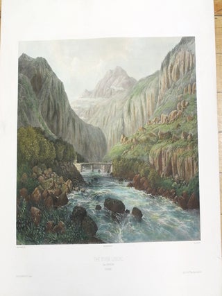 Item #P4914 The River Lierdal Near Biorkum. Norway. James Randell