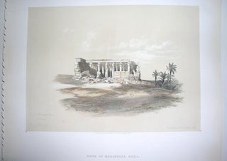 Item #P514 Ruins of Maharraka, Nubia. David Roberts