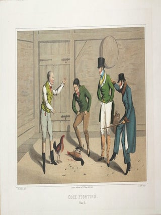 Item #P5142 Cock Fighting. Plate 2. H Alken
