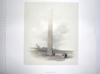 Item #P516 Obelisk of On. David Roberts