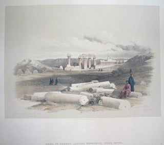 Item #P517 Ruins of Erment, Ancient Hermontis, Upper Egypt. David Roberts