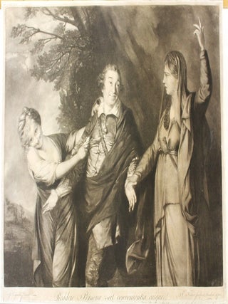 Item #P5344 Reddere Personae Scit Convenientia Cuique.(Garrick between Tragedy and Comedy)....