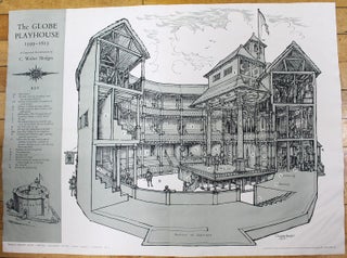 Item #P5356 The Globe Playhouse 1599-1613 A Conjectural Reconstruction by C.Walter Hodges. C...