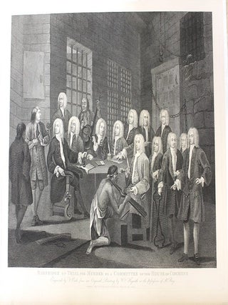 Item #P5400 Bambridge on Trial for Murder by a Committee of the House of Commons. William Hogarth