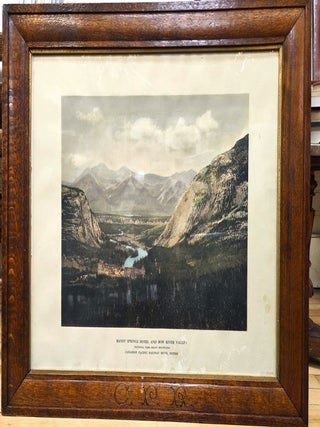 Item #P5495 Banff Springs Hotel and Bow River Valley National Park-Rocky Mountains.Canadian...
