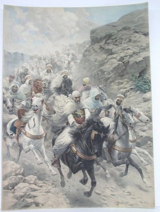 Item #P895 Arabian Warriors. Alfred Paris